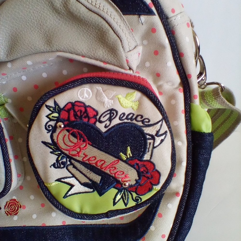 NWOT -  Designer Diaper Bag - "Sweet Mornings" - Nappy Bag (XL-100% Canvas) - Picture 6 of 12
